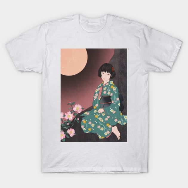 Sazanka T-Shirt by saitmy